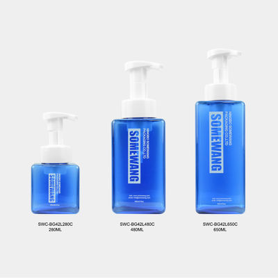 Καλλυντικά εμπορευματοκιβώτια Skincare μπουκαλιών αφρού ορών αντλιών 40ML 60ML 80ML PETG