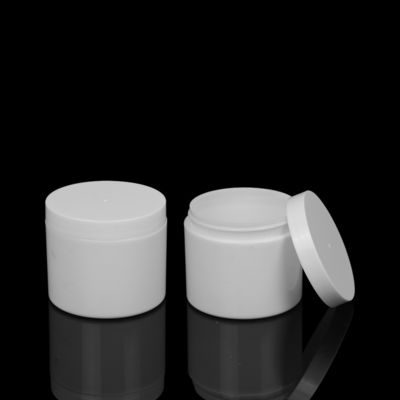 100ml 50ml 500ml PP αποβουτυρώνουν τα διπλοτειχισμένα βάζα θόλων φροντίδας δέρματος βάζων για τη φροντίδα δέρματος τρίχας χεριών