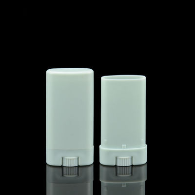 ODM 15ml κενό πήκτωμα μπουκαλιών 15g αποσμητικών ραβδιών ωοειδές καλλυντικό οριζόντια ωοειδές για το πήκτωμα