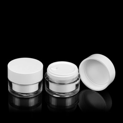 50ml 100ml πολυτέλειας PETG κρέμας καλλυντικό βάζο κρέμας προσώπου εμπορευματοκιβωτίων αναπληρώσιμο επαναληπτικής χρήσεως