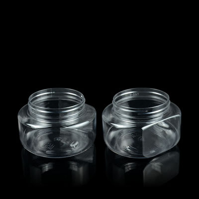 το πλαστικό σώμα βάζων 240ml 350ml 500ml PET τρίβει το βάζο 500ml Pet για το άλας λουτρών