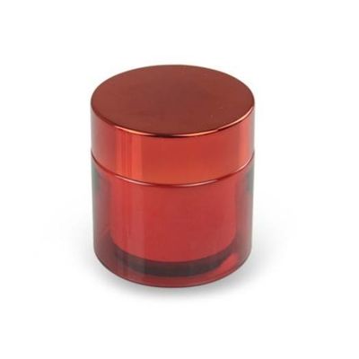 Πολυτέλειας 50ml καλλυντικά διπλά στρώματος της PET πλαστικά καλλυντικά εμπορευματοκιβώτια της PET επένδυσης βάζων UV
