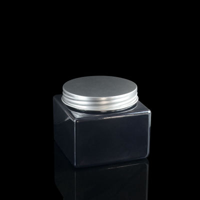 Επιμεταλλώνοντας με ηλεκτρόλυση βάζο 100ml 500ml PET που συσκευάζει αποσμητικά κενά εμπορευματοκιβώτια βάζων της PET τα τετραγωνικά