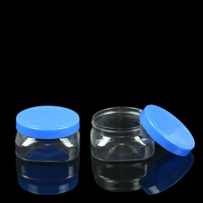 Επιμεταλλώνοντας με ηλεκτρόλυση βάζο 100ml 500ml PET που συσκευάζει αποσμητικά κενά εμπορευματοκιβώτια βάζων της PET τα τετραγωνικά