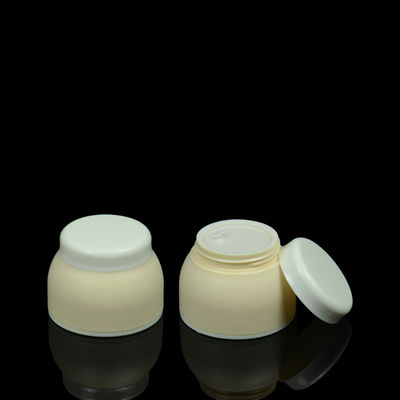 με μορφή νιπτήρα BPA κρέμας 30ml 50ml 100ml κενά PP ελεύθερα σαφή πλαστικά βάζα βάζων με τα καπάκια