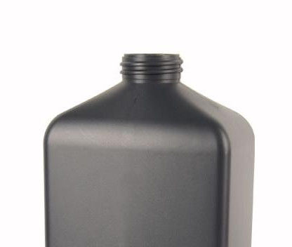 950ml 32/410 HDPE μπουκαλιών PE καλλυντικό επίπεδο τετραγωνικό μπουκάλι αντλιών φροντίδας δέρματος