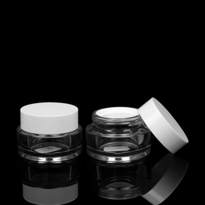 50ml PETG βαριά τοίχων κρέμας βάζα λοσιόν βάζων καλλυντικά συσκευάζοντας με τα καπάκια