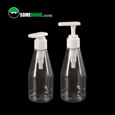 200ml προσαρμοσμένο μπουκάλι χρώμα αντλιών πλυσίματος σώματος χεριών τρίχας σαμπουάν της PET πλαστικό