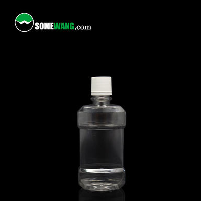 100ml/καλλυντικό PET προσαρμοσμένο μπουκάλι Mouthwash 250ml/500ml μπουκάλι