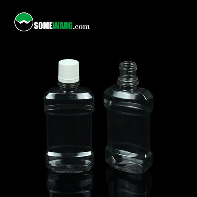 100ml/καλλυντικό PET προσαρμοσμένο μπουκάλι Mouthwash 250ml/500ml μπουκάλι