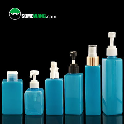 πλαστικά μπουκάλια 120ml 150ml 250ml PET για τα προϊόντα φροντίδας καλλυντικών/δέρματος