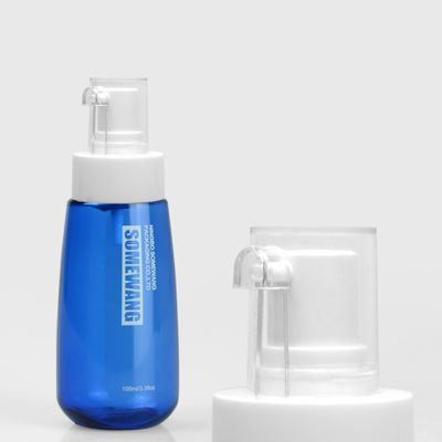 η κενή πλαστική PETG καλλυντική συσκευασία 30ml 60ml 80ml 100ml θέτει το μπουκάλι πηκτωμάτων ντους PETG
