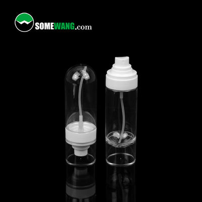 75ml 100ml 200ml PETG ανέστρεψε το κενό οινοπνεύματος ψεκαστήρων μπουκαλιών συνόλων δέρματος μπουκάλι ψεκασμού υδρονέφωσης φροντίδας λεπτό