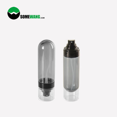 75ml 100ml 200ml PETG ανέστρεψε το κενό οινοπνεύματος ψεκαστήρων μπουκαλιών συνόλων δέρματος μπουκάλι ψεκασμού υδρονέφωσης φροντίδας λεπτό