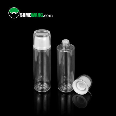 πλαστικό PETG Skincare 100ml 120ml διαφανές παχύ καλλυντικό PETG τοίχων μπουκάλι τονωτικού μπουκαλιών