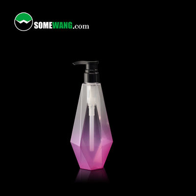 300ml/ρομβικά σύνολα μπουκαλιών κυλίνδρων συνήθειας PETG 500ml/750ml για το σαμπουάν