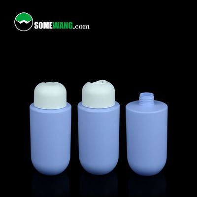 Προσαρμοσμένος HDPE χρώματος επίπεδος ώμος γύρω από την καλλυντική 300ml 400ml συσκευασία λοσιόν κατώτατων μπουκαλιών